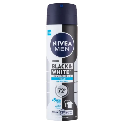 NIVEA MEN Black & White Invisible Fresh izzadásgátló 150 ml termékhez kapcsolódó kép