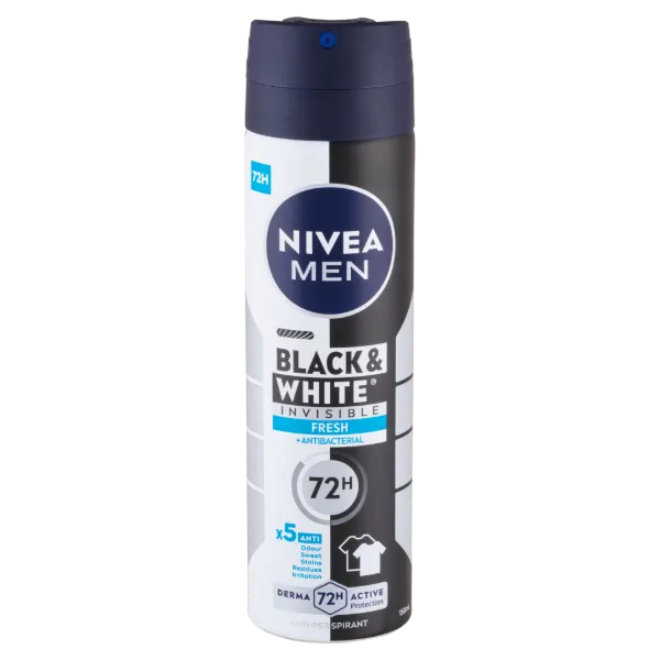 NIVEA MEN Black & White Invisible Fresh izzadásgátló 150 ml termékhez kapcsolódó kép
