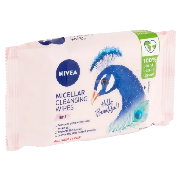 NIVEA 3 az 1-ben micellás arctisztító kendő 25 db termékhez kapcsolódó kép