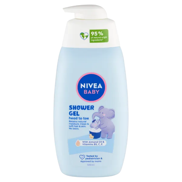 NIVEA Baby Head to Toe babasampon és fürdető 500 ml termékhez kapcsolódó kép