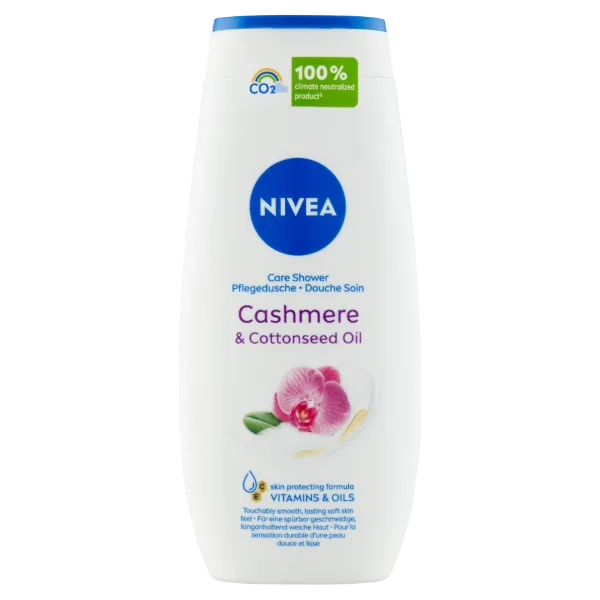 NIVEA Cashmere & Cottonseed Oil ápoló hatású krémtusfürdő 250 ml termékhez kapcsolódó kép