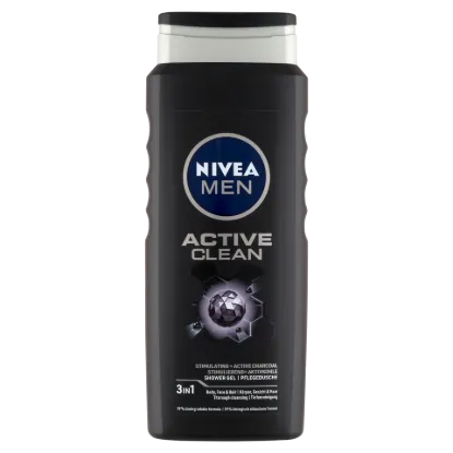 NIVEA MEN Active Clean tusfürdő 500 ml termékhez kapcsolódó kép