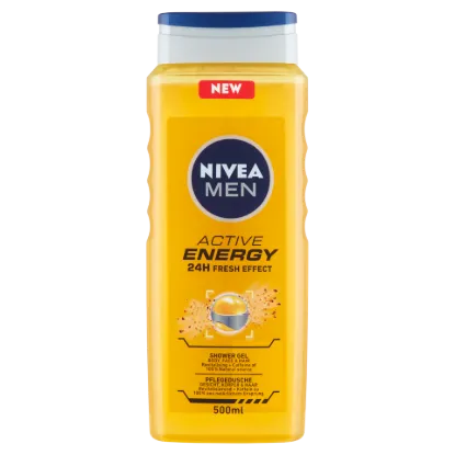 NIVEA MEN Active Energy tusfürdő 500 ml termékhez kapcsolódó kép