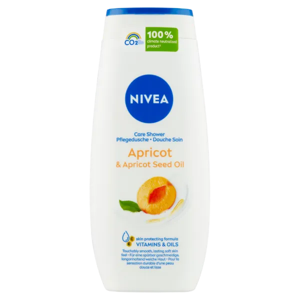 NIVEA Apricot & Apricot Seed Oil ápoló hatású krémtusfürdő 250 ml termékhez kapcsolódó kép
