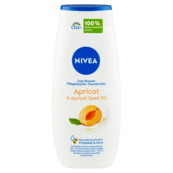 NIVEA Apricot & Apricot Seed Oil ápoló hatású krémtusfürdő 250 ml termékhez kapcsolódó kép