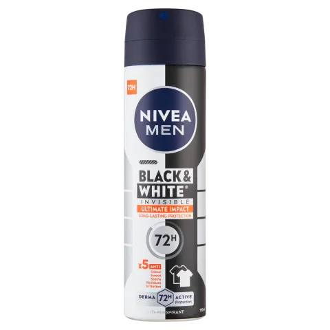 NIVEA MEN Black & White Invisible Ultimate Protect izzadásgátló 150 ml termékhez kapcsolódó kép