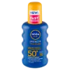 NIVEA SUN Protect & Moisture napozó spray FF50+ 200 ml termékhez kapcsolódó kép