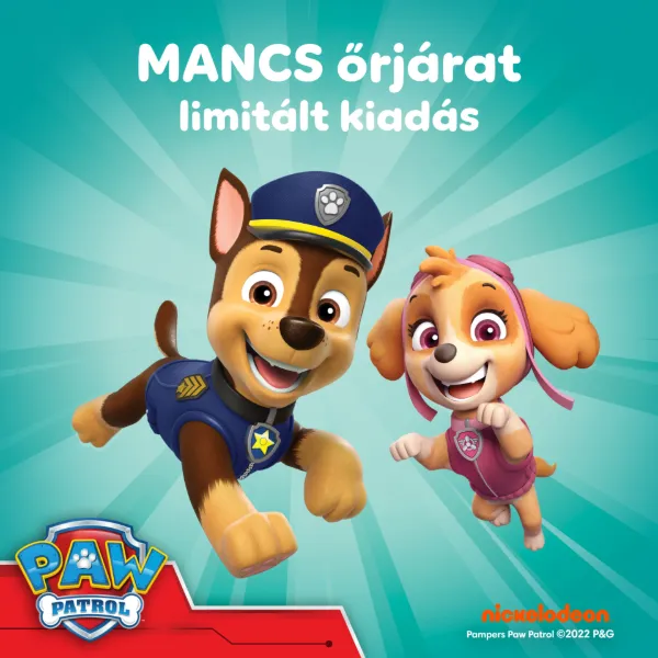 Pampers Active Baby Bugyipelenka Mancs Őrjárat Kiadás, Méret: 5, 66 db Pelenka, 11kg-17kg termékhez kapcsolódó kép