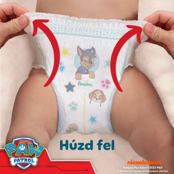 Pampers Active Baby Bugyipelenka Mancs Őrjárat Kiadás, Méret: 5, 66 db Pelenka, 11kg-17kg termékhez kapcsolódó kép