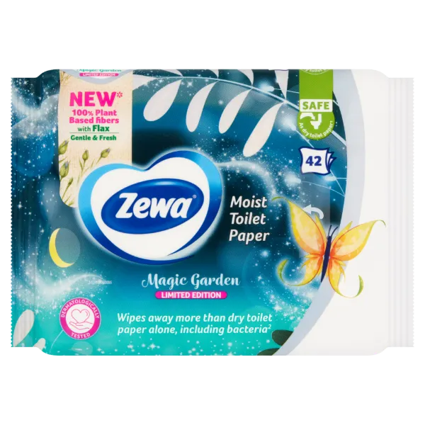 Zewa Magic Garden illatosított nedves toalettpapír 42 db termékhez kapcsolódó kép