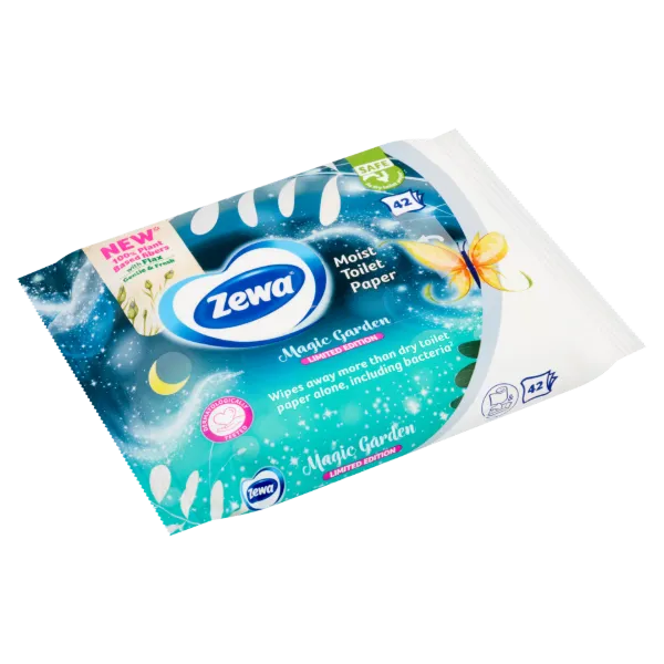 Zewa Magic Garden illatosított nedves toalettpapír 42 db termékhez kapcsolódó kép