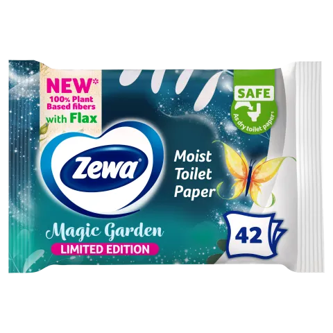 Zewa Magic Garden illatosított nedves toalettpapír 42 db termékhez kapcsolódó kép
