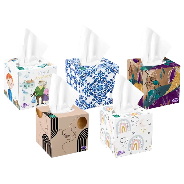 Violeta papírzsebkendő dobozos 3 rétegű 60 db termékhez kapcsolódó kép