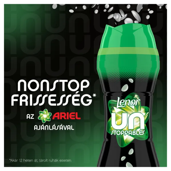 Lenor Unstoppables Parfümgyöngyök Ariel Illattal 195g termékhez kapcsolódó kép