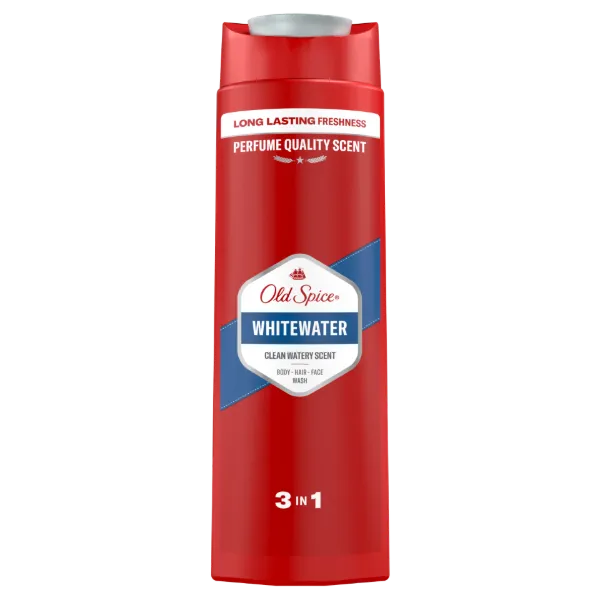 Old Spice Whitewater Férfi 3 az 1-ben Sampon és Tusfürdő, 400 ml termékhez kapcsolódó kép