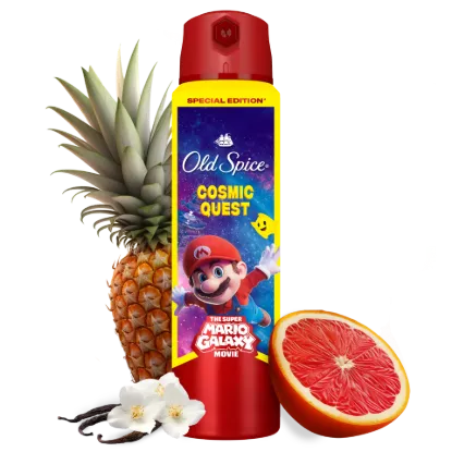 Old Spice Super Mario Special Edition Deo Spray, 150 ml termékhez kapcsolódó kép