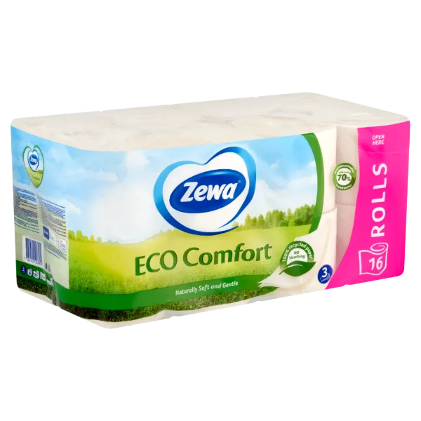 Zewa Eco Comfort 3 rétegű toalettpapír 16 tekercs termékhez kapcsolódó kép