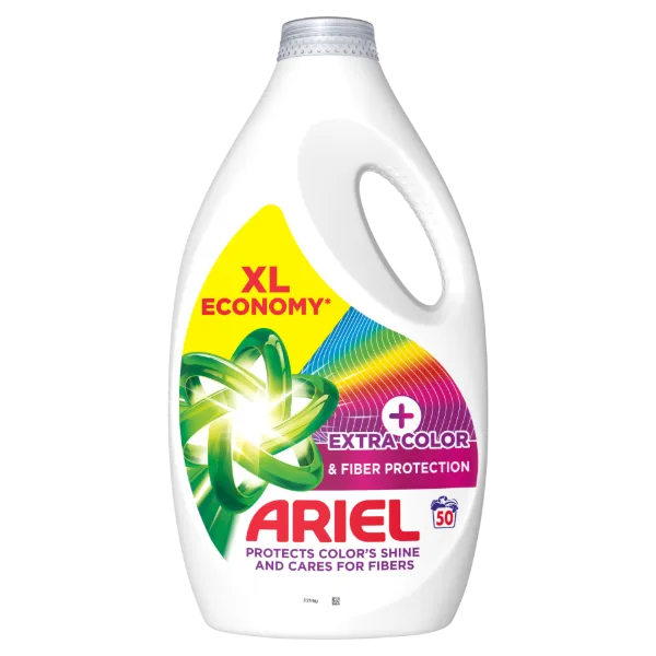 Ariel Folyékony Mosószer, 50 Mosáshoz, + Extra szín- és szövetrostvédelem termékhez kapcsolódó kép