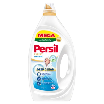 Persil Expert Sensitive folyékony mosószer fehér és világos ruhákhoz 80 mosás 3,60 l termékhez kapcsolódó kép