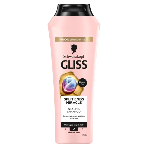 Gliss Split Ends Miracle sampon ionic komplex-szel és szőlőmag olajjal 250 ml termékhez kapcsolódó kép