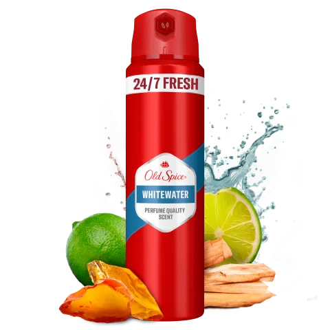 Old Spice Whitewater Deo Spray Férfiaknak, 150 ml termékhez kapcsolódó kép