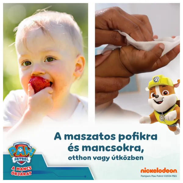 Pampers Harmonie Aqua Nedves Törlőkendő, 15 Csomag = 720 db termékhez kapcsolódó kép