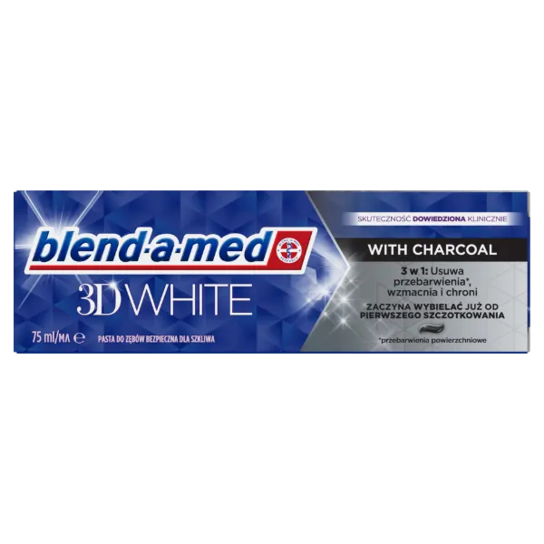 Blend-a-med 3DW Charcoal fogkrém 75ml termékhez kapcsolódó kép