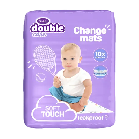 Violeta pelenkázó alátét 60x60 cm 10 db termékhez kapcsolódó kép