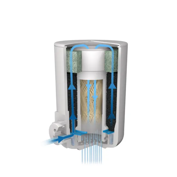 Laica Hydrosmart Metal Stop mikroplasztik-stop csapra szerelhető szűrőbetét 1 db termékhez kapcsolódó kép