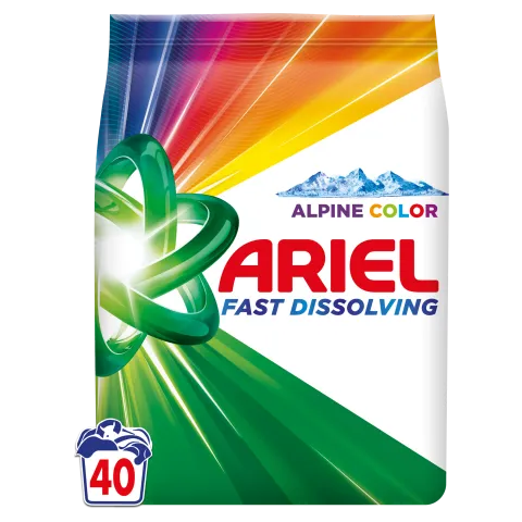 Ariel Alpine Color Mosópor, 2.2 kg, 40 Mosáshoz termékhez kapcsolódó kép