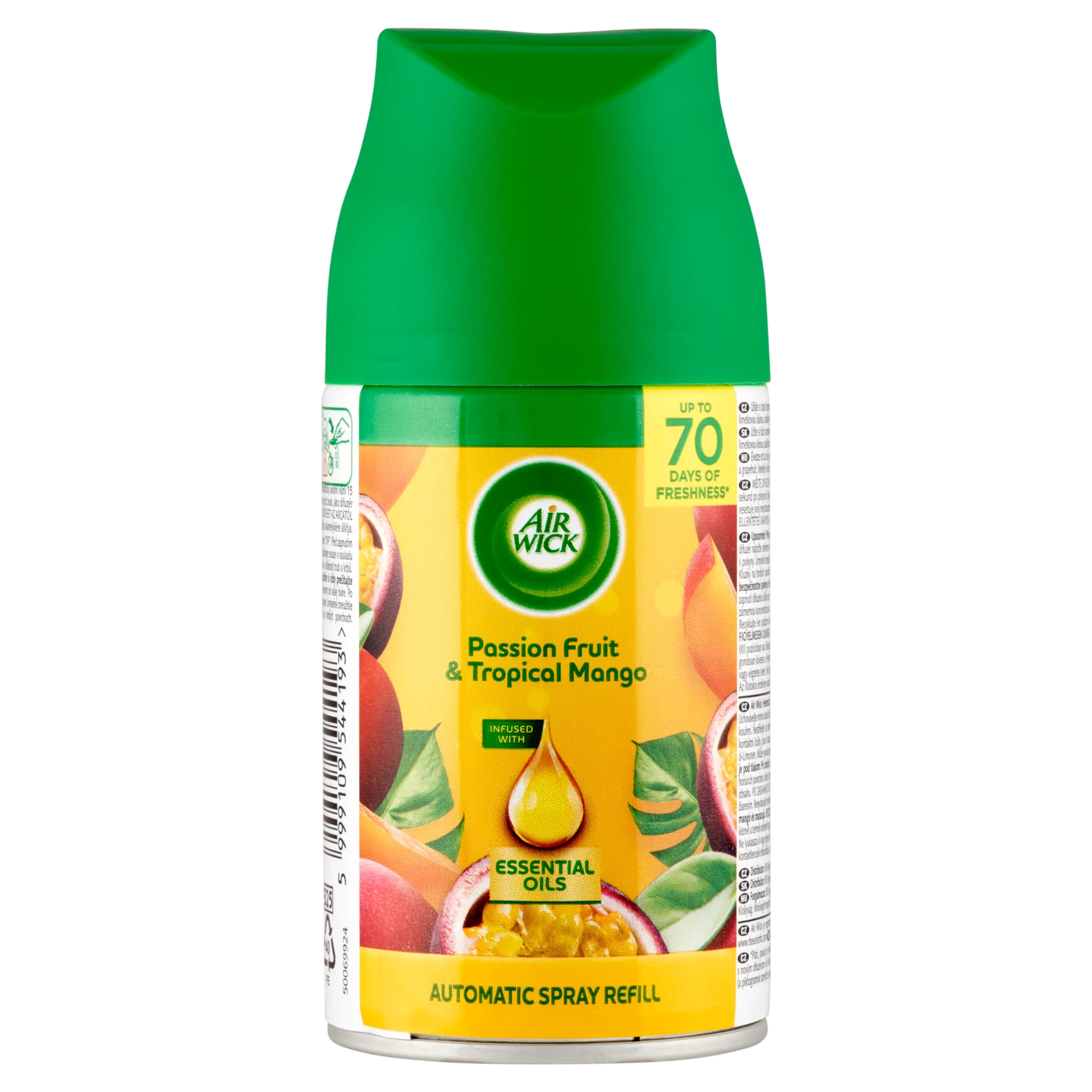 Air Wick Freshmatic Trópusi mangó és maracuja automata légfrissítő spray utántöltő 250 ml