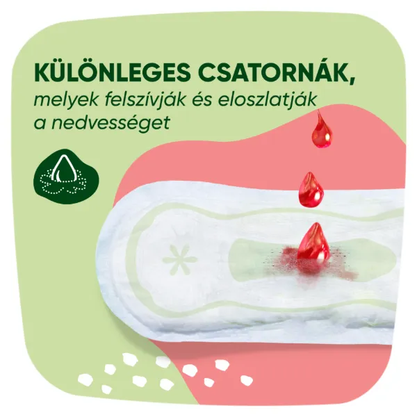 Naturella Maxi Normal, 2-es méretű Betét Szárnyak Nélkül, 10 termékhez kapcsolódó kép