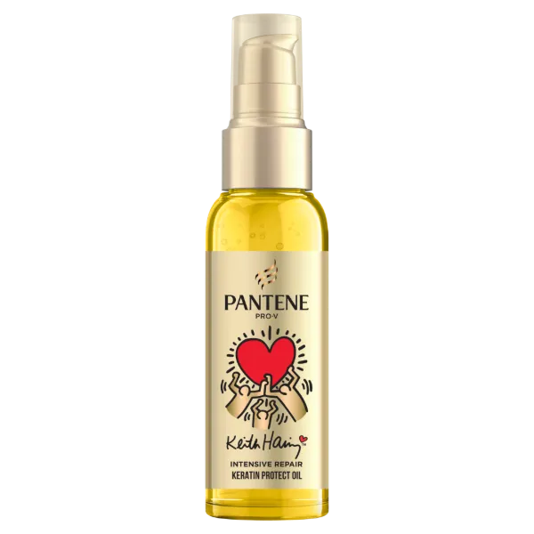 Pantene Pro-V Pantene x Keith Haring különleges művészkiadás Intensive Repair hajápoló olaj 100ml termékhez kapcsolódó kép