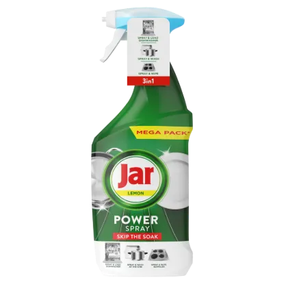 Jar Power Spray, 3 az 1-ben,Könnyű tisztítás és ragyogás az edényekhez és a konyhához, citrom,500 ml termékhez kapcsolódó kép