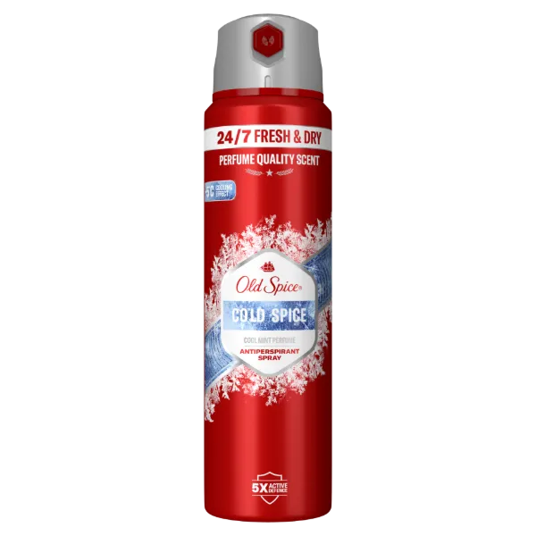 Old Spice Cold Spice Férfi Izzadásgátló Spray, 150 ml termékhez kapcsolódó kép