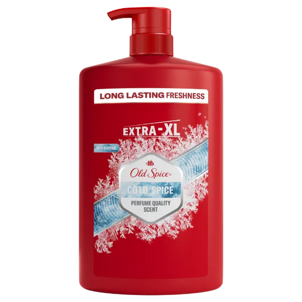 Old Spice Cold Spice Férfi 3 az 1-ben Arcmosó, Tusfürdő és Sampon, 1000 ml termékhez kapcsolódó kép