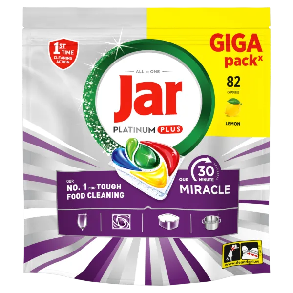 Jar Our 30 Minute Miracle Platinum Plus Mosogatókapszula, 82 db termékhez kapcsolódó kép