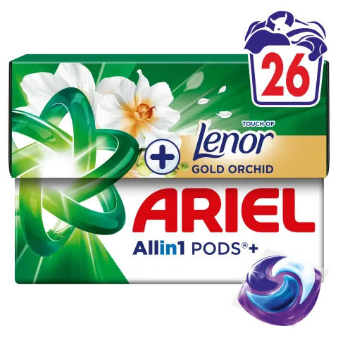 Ariel Allin1 PODS +Touch of Lenor Gold Orchid, 26 Mosáshoz termékhez kapcsolódó kép