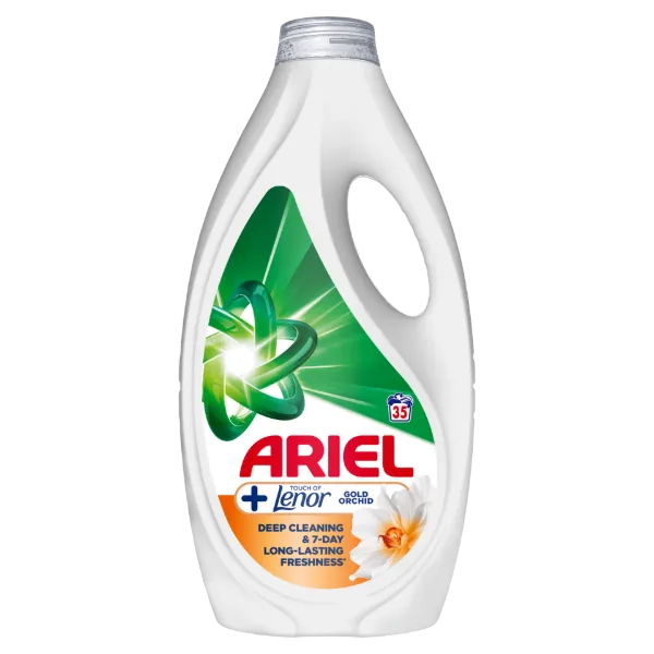 Ariel Folyékony Mosószer, +Touch Of Lenor Gold Orchid, 1.575 l, 35 Mosáshoz termékhez kapcsolódó kép