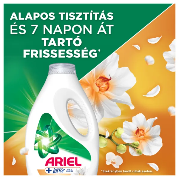 Ariel Folyékony Mosószer, +Touch Of Lenor Gold Orchid, 1.575 l, 35 Mosáshoz termékhez kapcsolódó kép