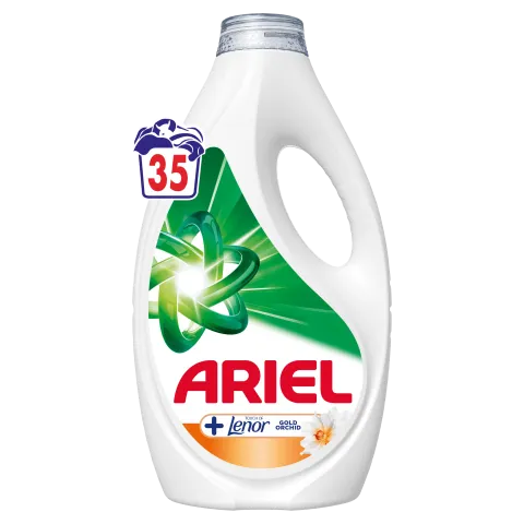 Ariel Folyékony Mosószer, +Touch Of Lenor Gold Orchid, 1.575 l, 35 Mosáshoz termékhez kapcsolódó kép