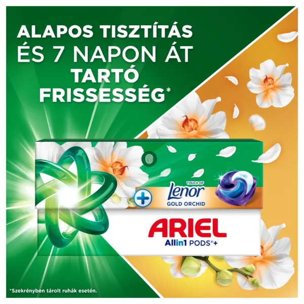 Ariel Allin1 PODS +Touch of Lenor Gold Orchid, 50 Mosáshoz termékhez kapcsolódó kép