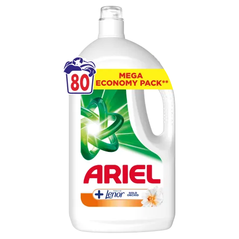 Ariel Folyékony Mosószer, +Touch Of Lenor Gold Orchid, 3.6 l, 80 Mosáshoz termékhez kapcsolódó kép