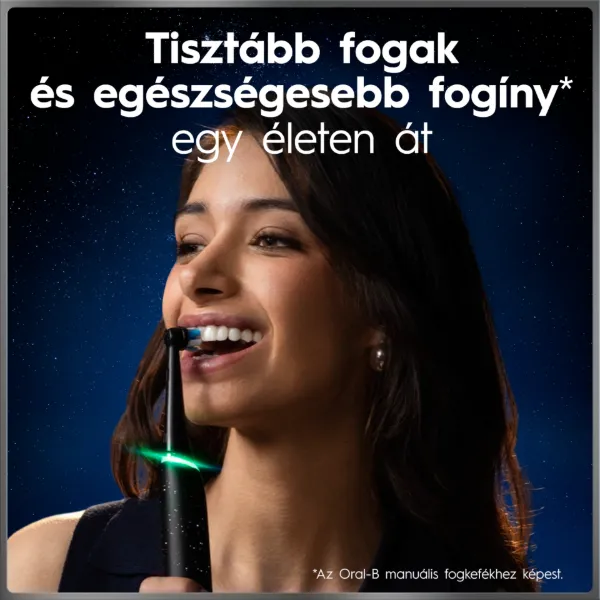 Oral-B iO 10 Elektromos Fogkefe | Fehér | 1 db Fogkefefej | Töltős Utazótok termékhez kapcsolódó kép