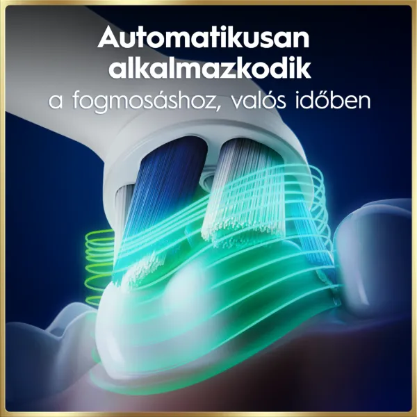 Oral-B iO 9 Elektromos Fogkefe | Fehér | 1 db Fogkefefej | Töltős Utazótok termékhez kapcsolódó kép