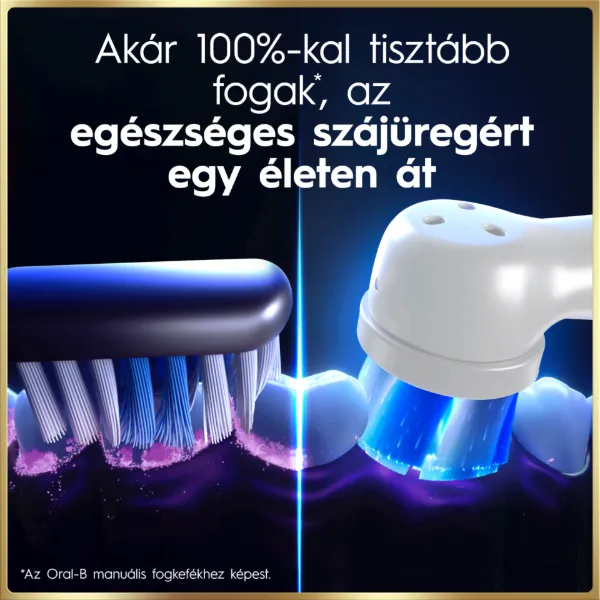 Oral-B iO 9 Elektromos Fogkefe | Fehér | 1 db Fogkefefej | Töltős Utazótok termékhez kapcsolódó kép