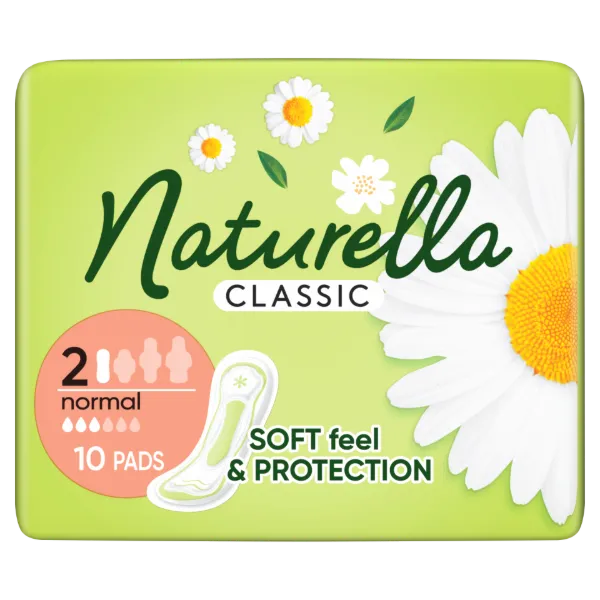 Naturella Classic Szárnyas Betét, Normal (2-es méret) Méret, 10 db termékhez kapcsolódó kép