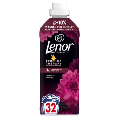 Lenor  Textilöblítő 32 Mosáshoz, Lotus Water & Diamond Figs termékhez kapcsolódó kép
