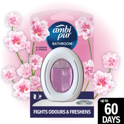 Ambi Pur Fürdőszobai Légfrissítő - Folyamatos Szagsemlegesítés És Szagmegelőzés Flowers and Spring1X termékhez kapcsolódó kép