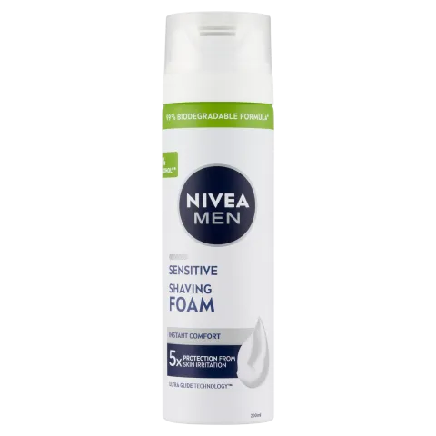 NIVEA MEN Sensitive borotvahab 200 ml termékhez kapcsolódó kép